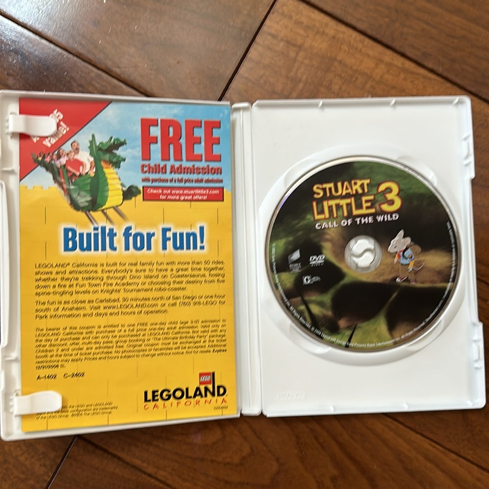 Stuart Little 3 DVD - Picture 3 of 3